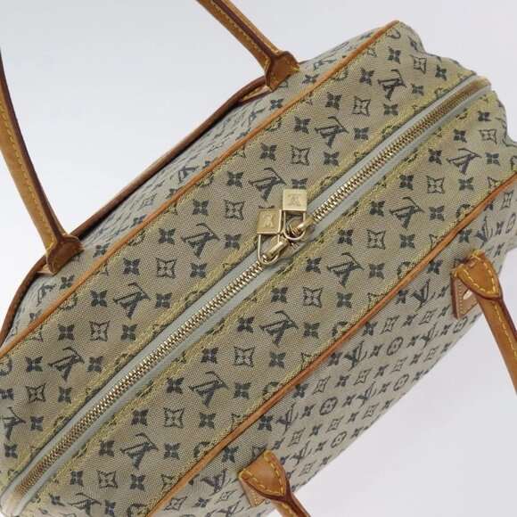 LOUIS VUITTON Monogram Mini Marie Hand Bag Blue M92003 LV Auth ti3219 - Picture 7 of 16